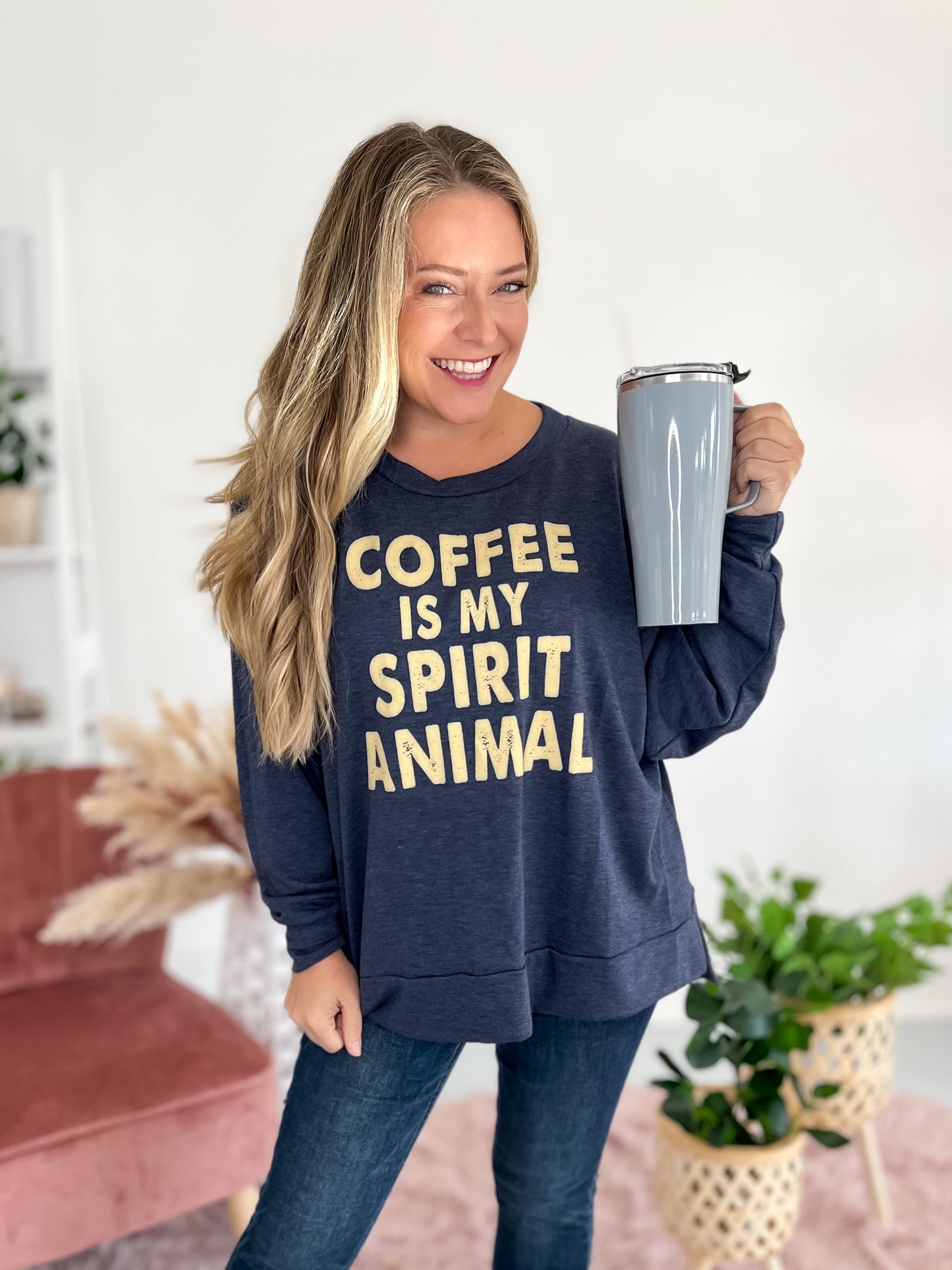 Coffee Is My Spirit Animal Top