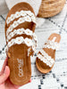Corky's Garden Party Sandal - White