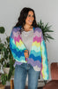 Colors Be Crazy Sweater Cardigan