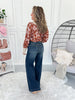 Easy Street - Judy Blue Tummy Control Retro Wide Leg Jean