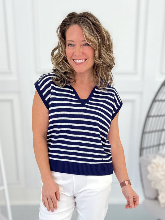 Initial Impression Knit Top