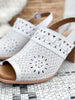 Spring Step Sunela Wedge - White