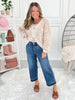 Spring Forward - Judy Blue Tummy Control Cropped Wide Legs Jeans