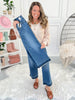 Spring Forward - Judy Blue Tummy Control Cropped Wide Legs Jeans