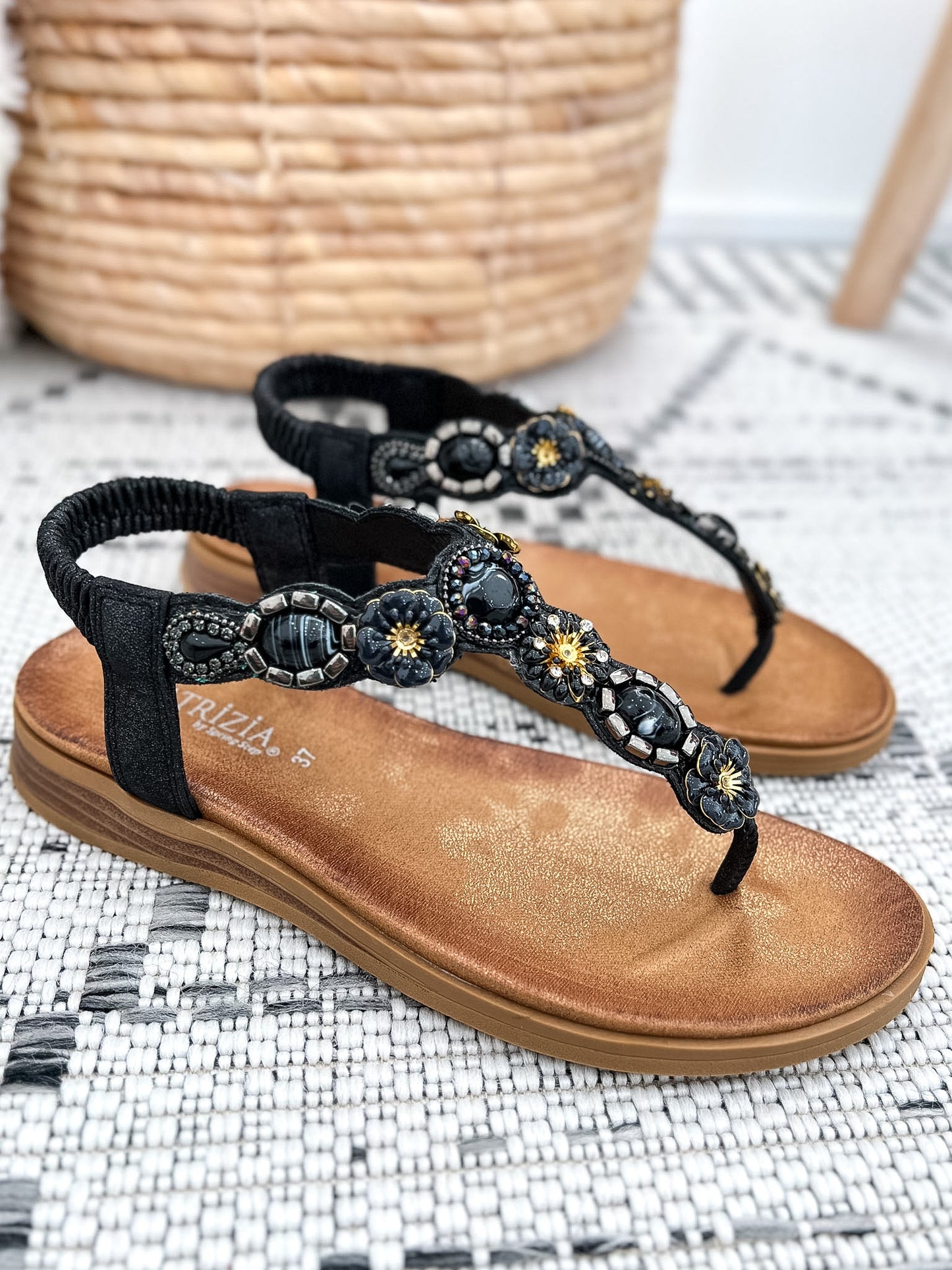 Patrizia Sinai Sandal - Black Multi