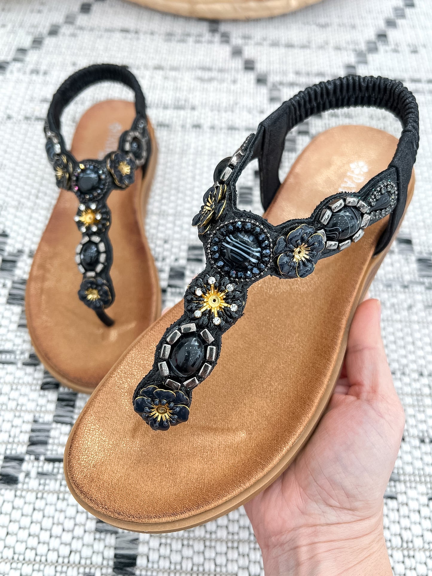 Patrizia Sinai Sandal - Black Multi