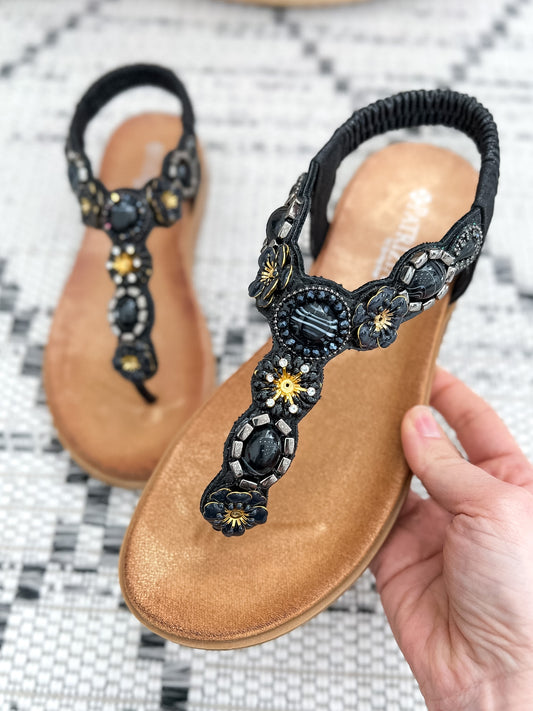 Patrizia Sinai Sandal - Black Multi