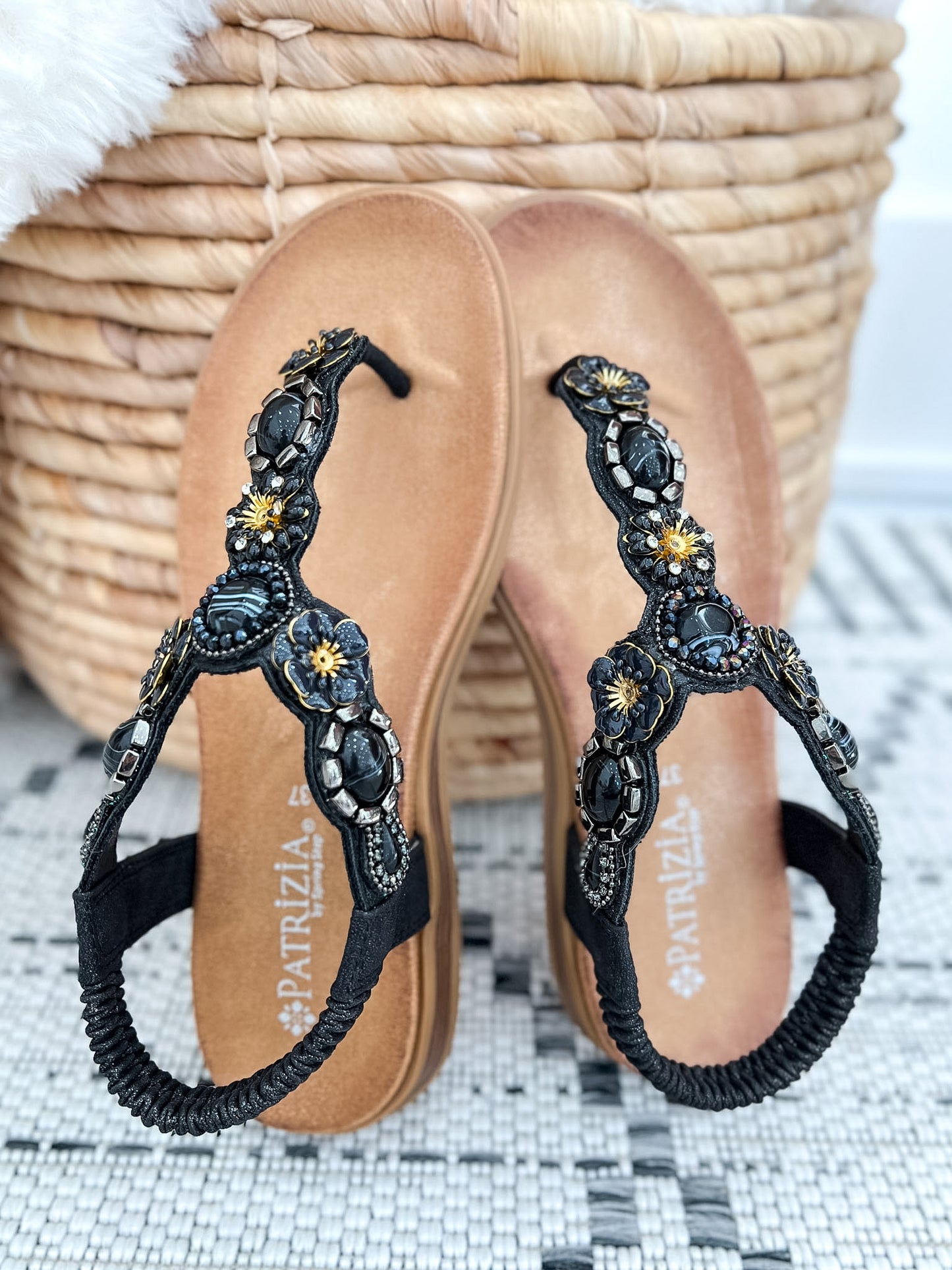 Patrizia Sinai Sandal - Black Multi