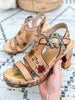 L'ARTISTE Jawdrop Heel - Beige Multi
