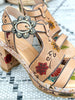 L'ARTISTE Jawdrop Heel - Beige Multi