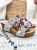L'ARTISTE Pretty Petals Wedge - White Multi