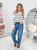 On A Roll - Judy Blue Soft Barrel Leg Jean