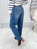 On A Roll - Judy Blue Soft Barrel Leg Jean