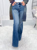 Retro Wave - Judy Blue Tummy Control Shield Pocket Flare Jeans