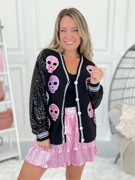 Glitz Reaper Knit Cardigan