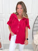 How About A Picnic Blouse - Final Sale