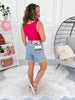 Stay Connected - Judy Blue Rigid Magic Cell Phone Pocket Shorts