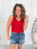 All Star - Judy Blue Star Splatter Shorts