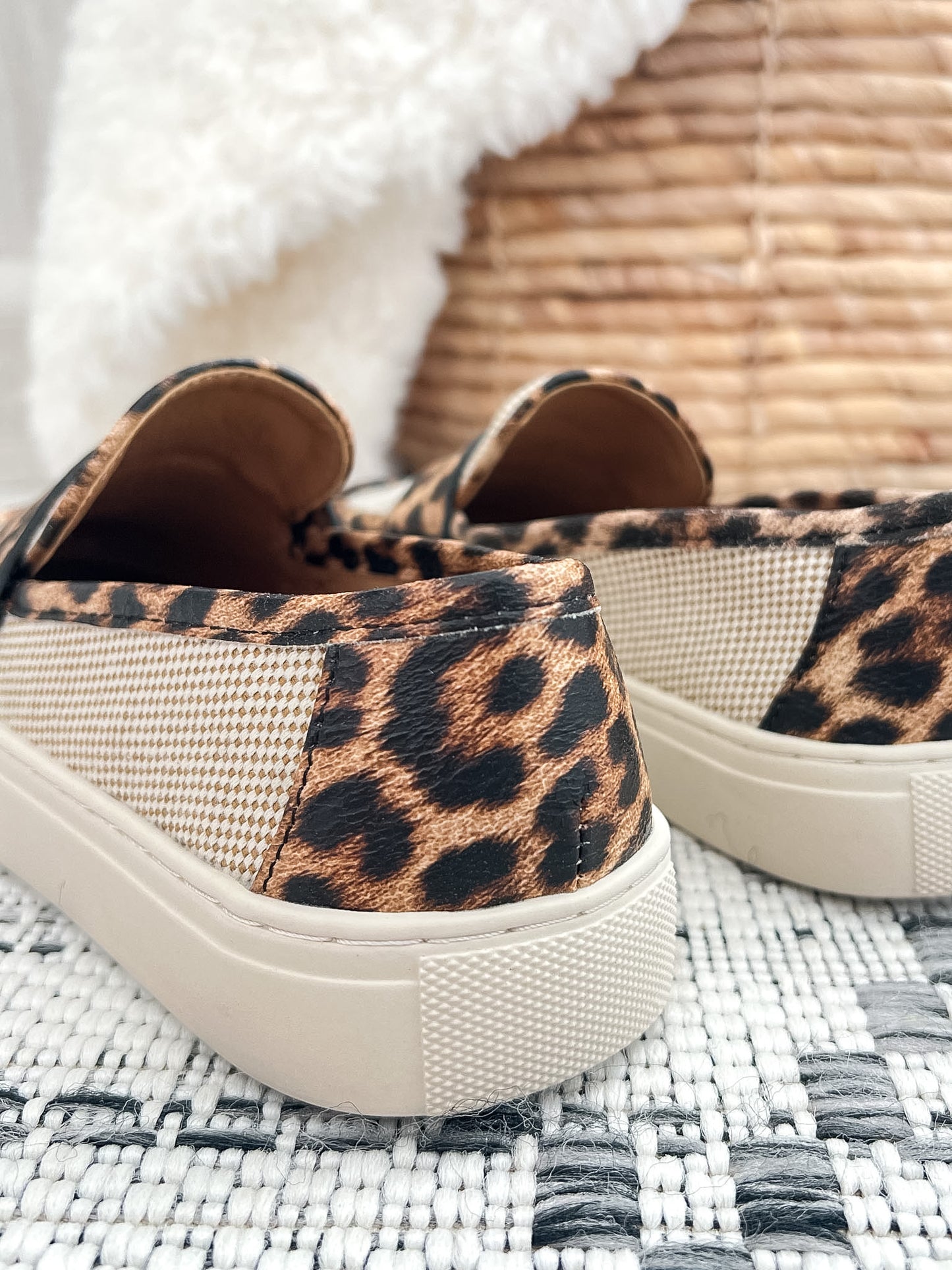 Corky's Group Chat Sneaker - Leopard Combo