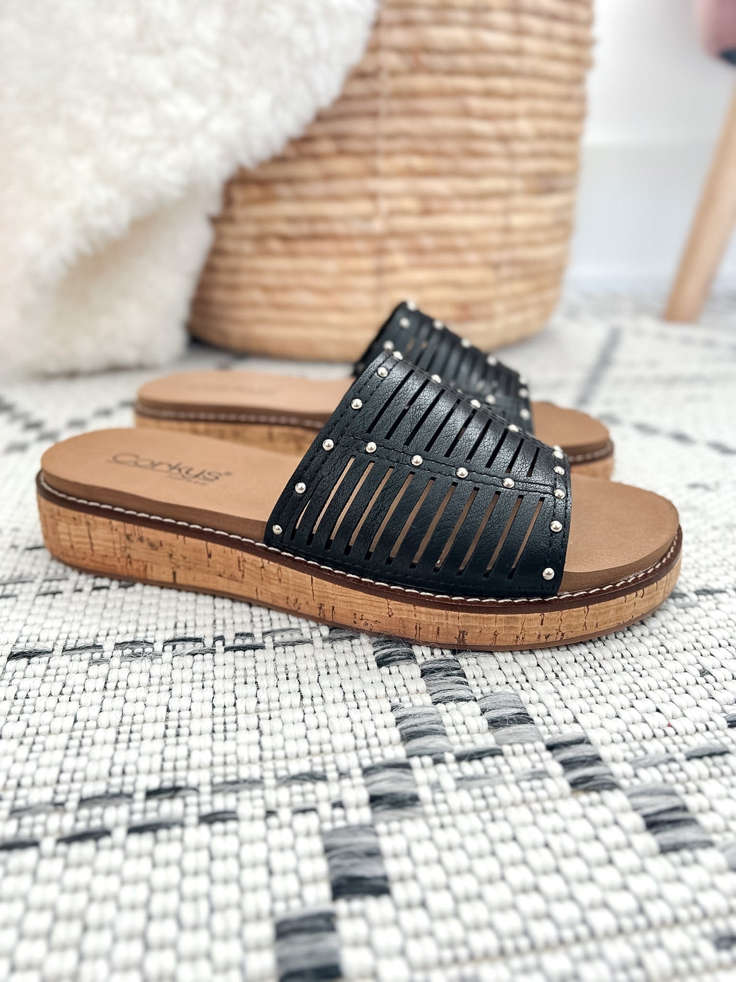 Corky's At Ease Sandal - Black