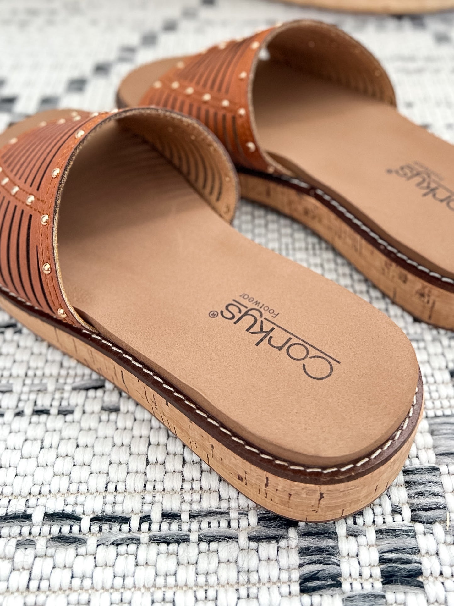 Corky's At Ease Sandal - Cognac