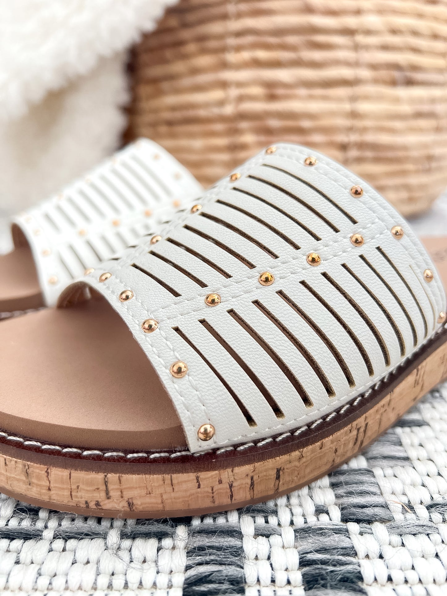 Corky's At Ease Sandal - White