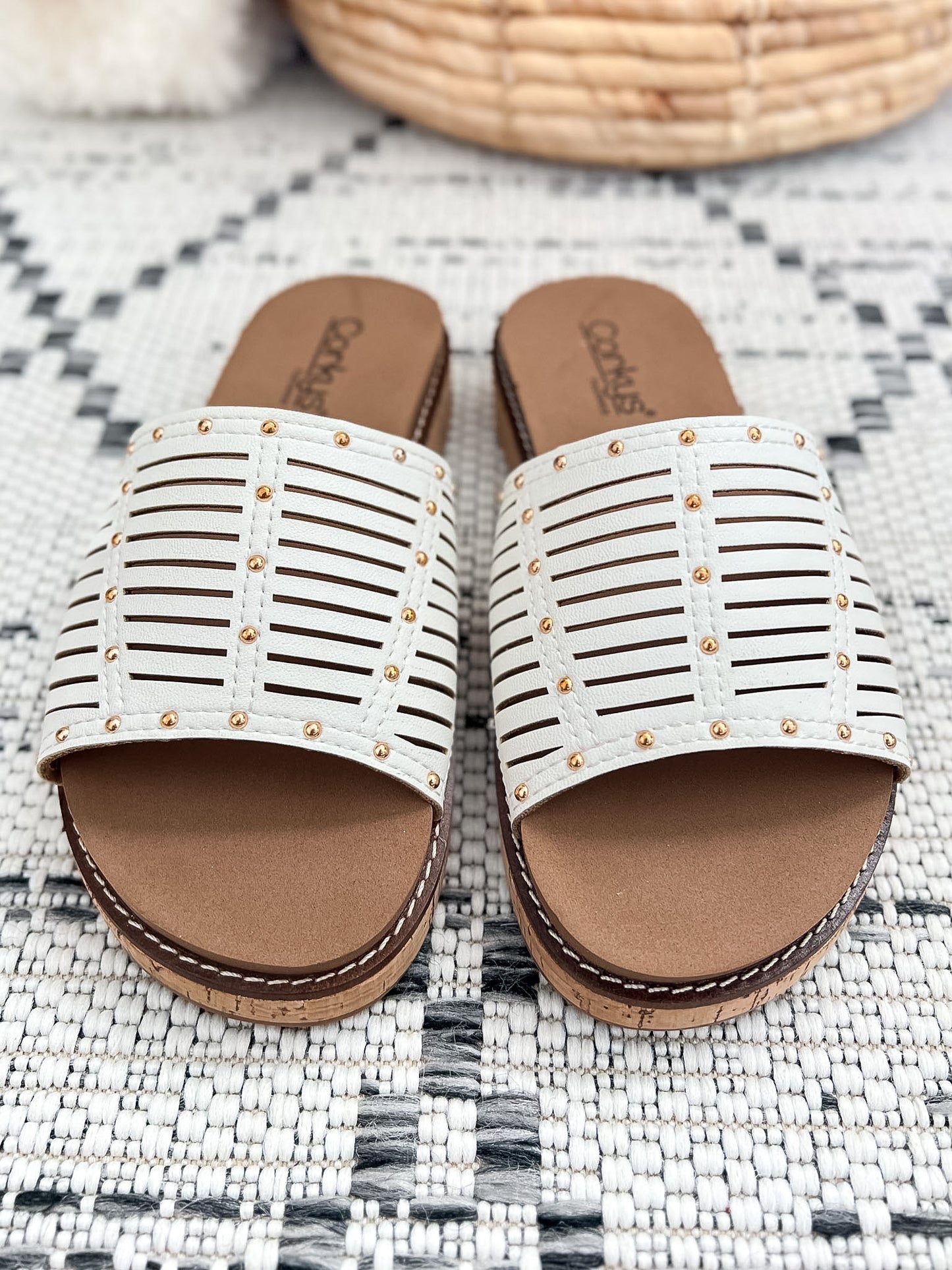 Corky's At Ease Sandal - White