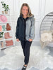 Right Down The Middle Zip Up Hoodie