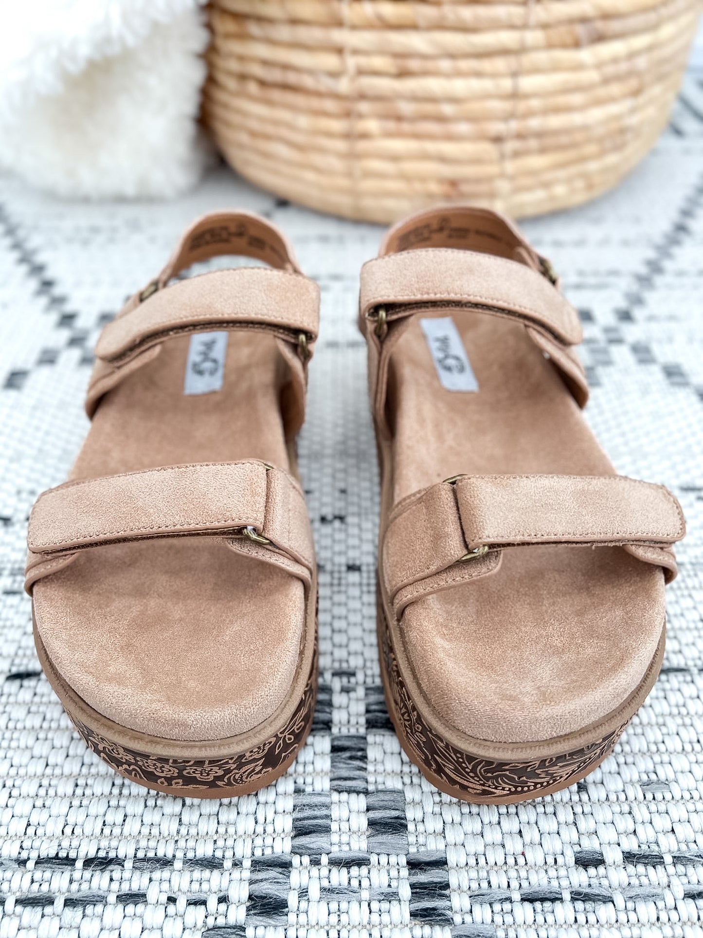 Very G Diana Platform Sandal - Nude