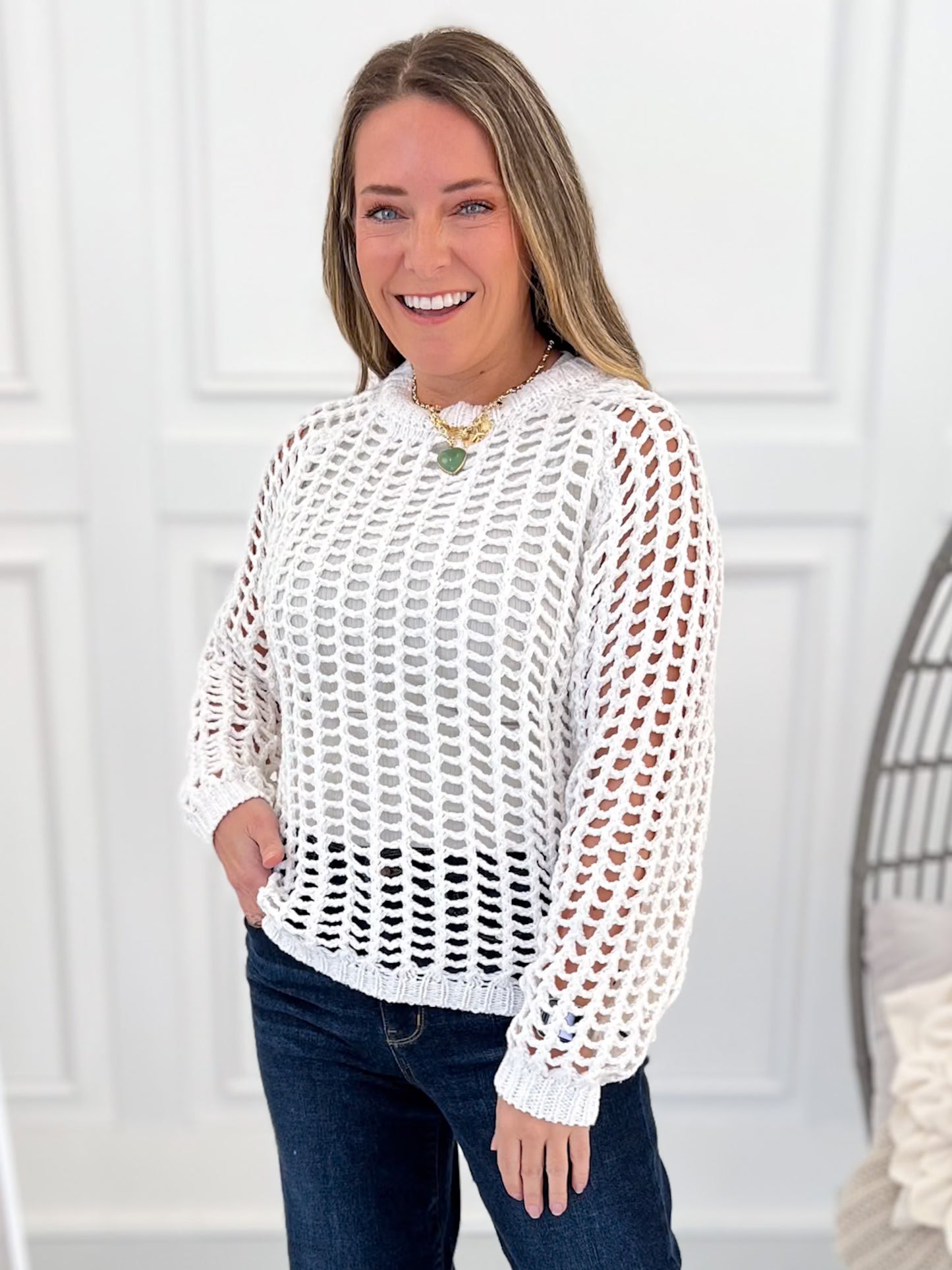 Having A Good One Knit Top