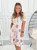Crazy Soft Pajama Dress - Floral Pumpkin