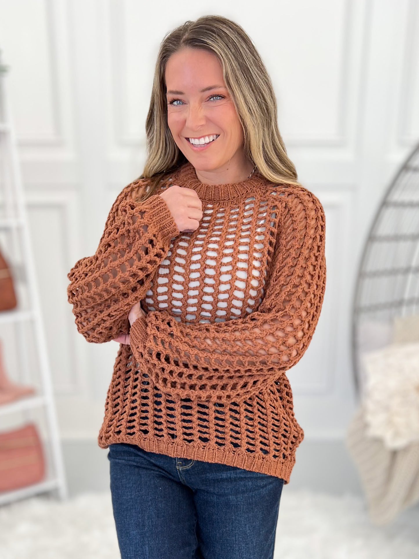 Having A Good One Knit Top