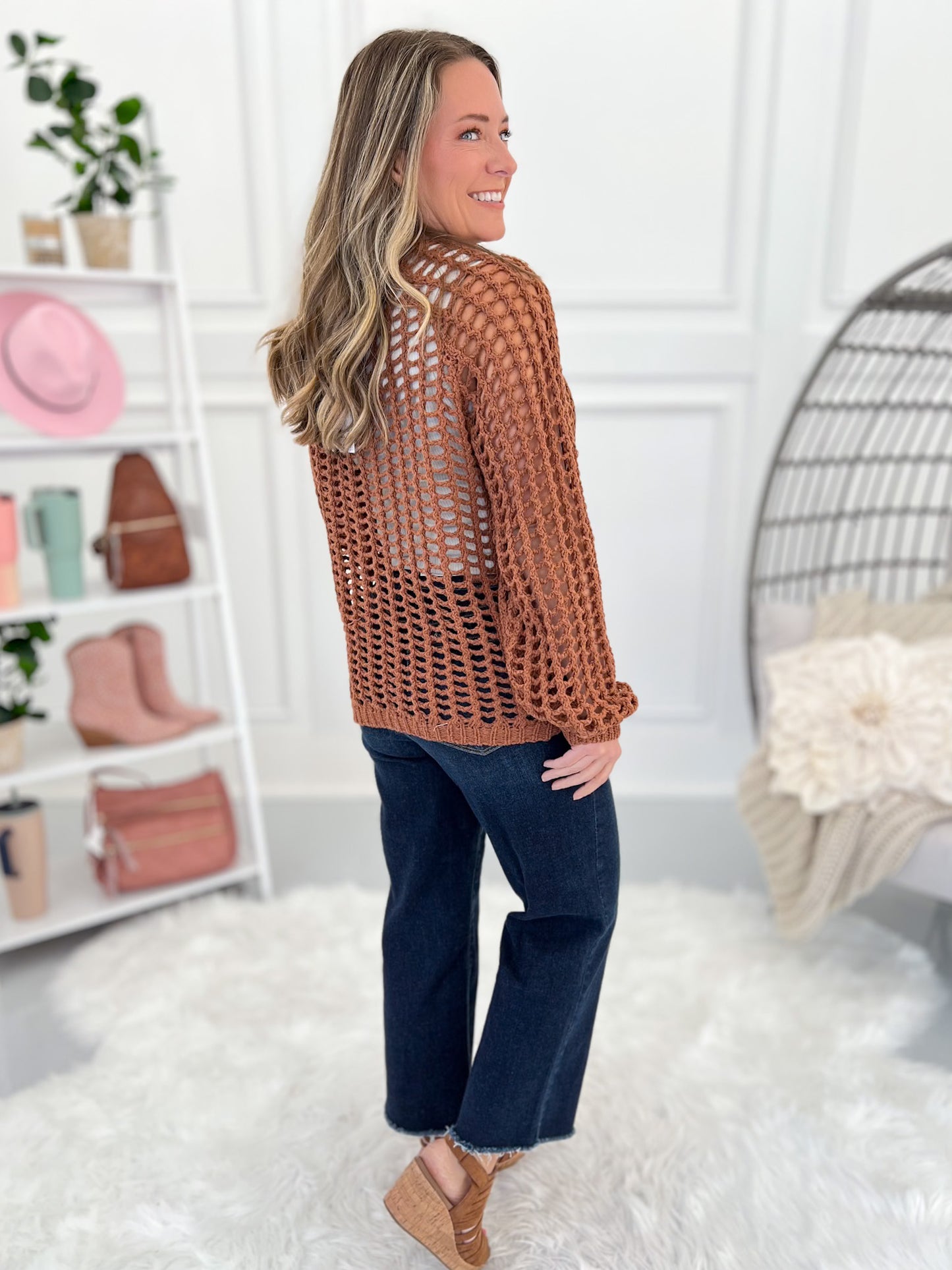 Having A Good One Knit Top