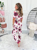 Crazy Soft Pajama Jogger Set - Rose Floral