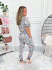 Crazy Soft Pajama Jogger Set - Sage Floral