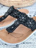 Spring Step Bayview Sneaker Sandal - Black