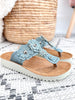 Spring Step Bayview Sneaker Sandal - Sky Blue