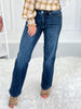 Closet Classic - PETITE Judy Blue Tummy Control Classic Straight Leg Jean