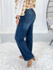 Closet Classic - PETITE Judy Blue Tummy Control Classic Straight Leg Jean