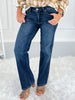 Closet Classic - PETITE Judy Blue Tummy Control Classic Straight Leg Jean