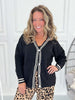 Made Good Time Knit Cardigan - Black