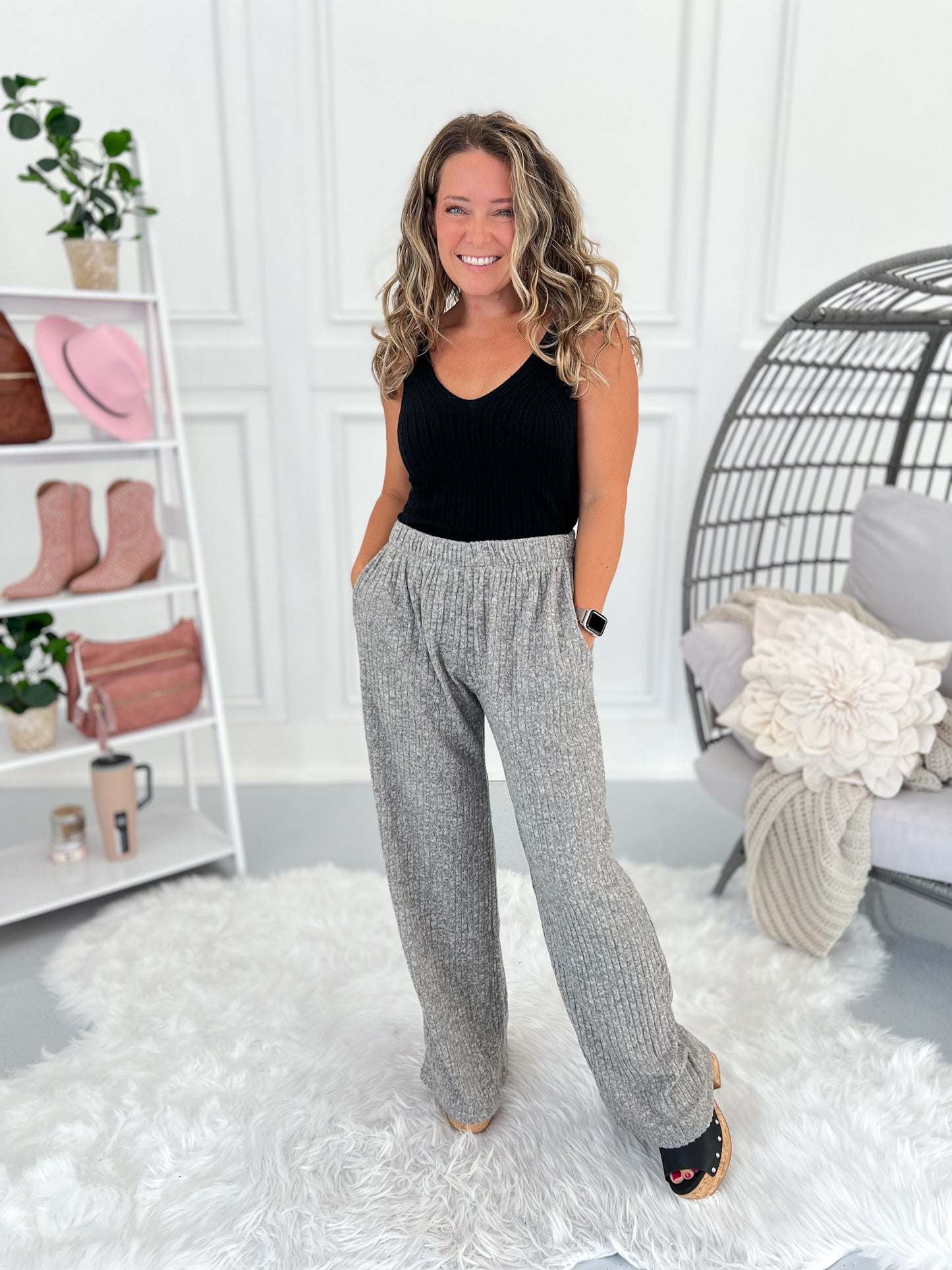 Can't Miss Out Cashmere Brushed Matching Set