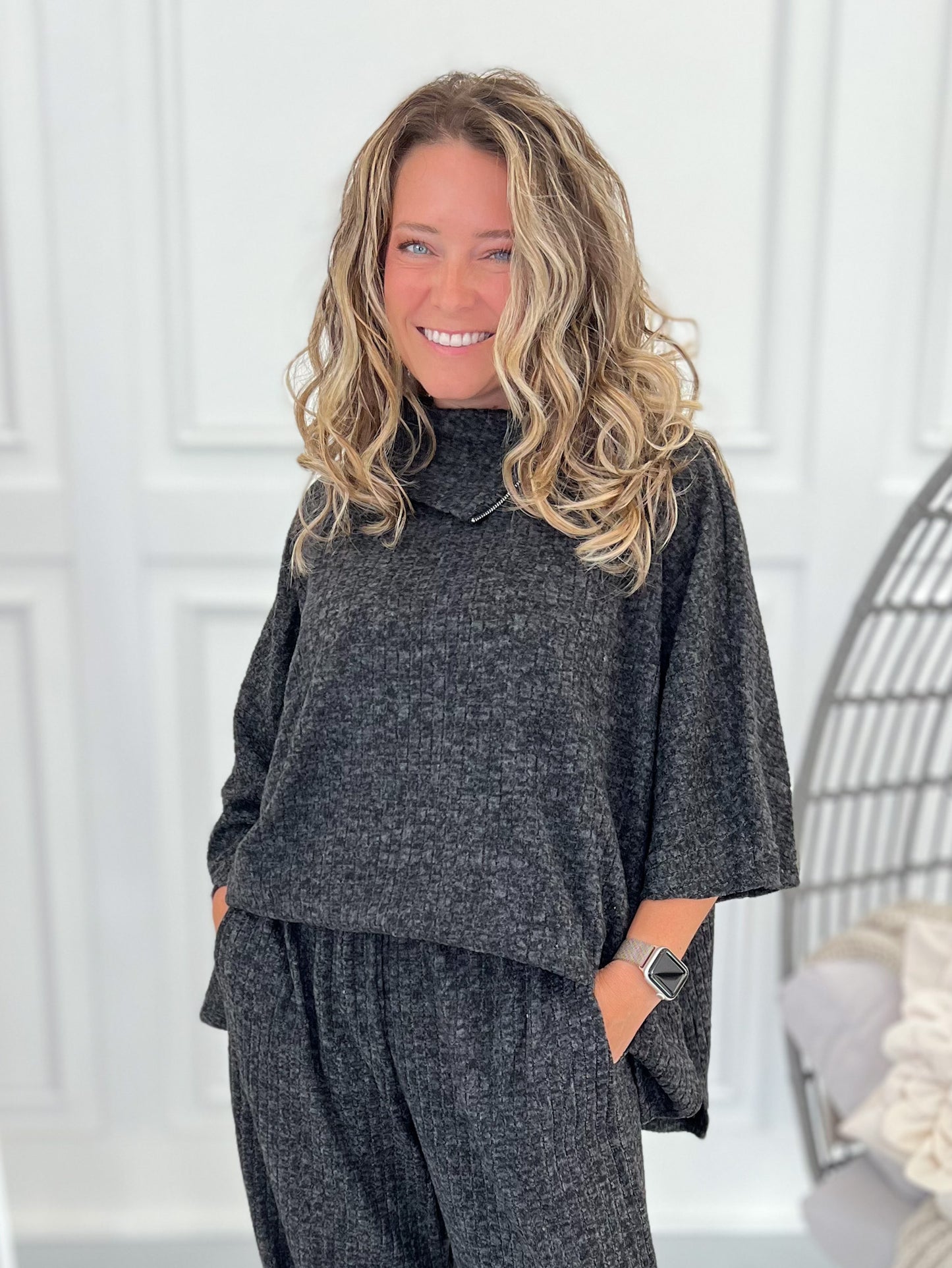 Can't Miss Out Cashmere Brushed Matching Set