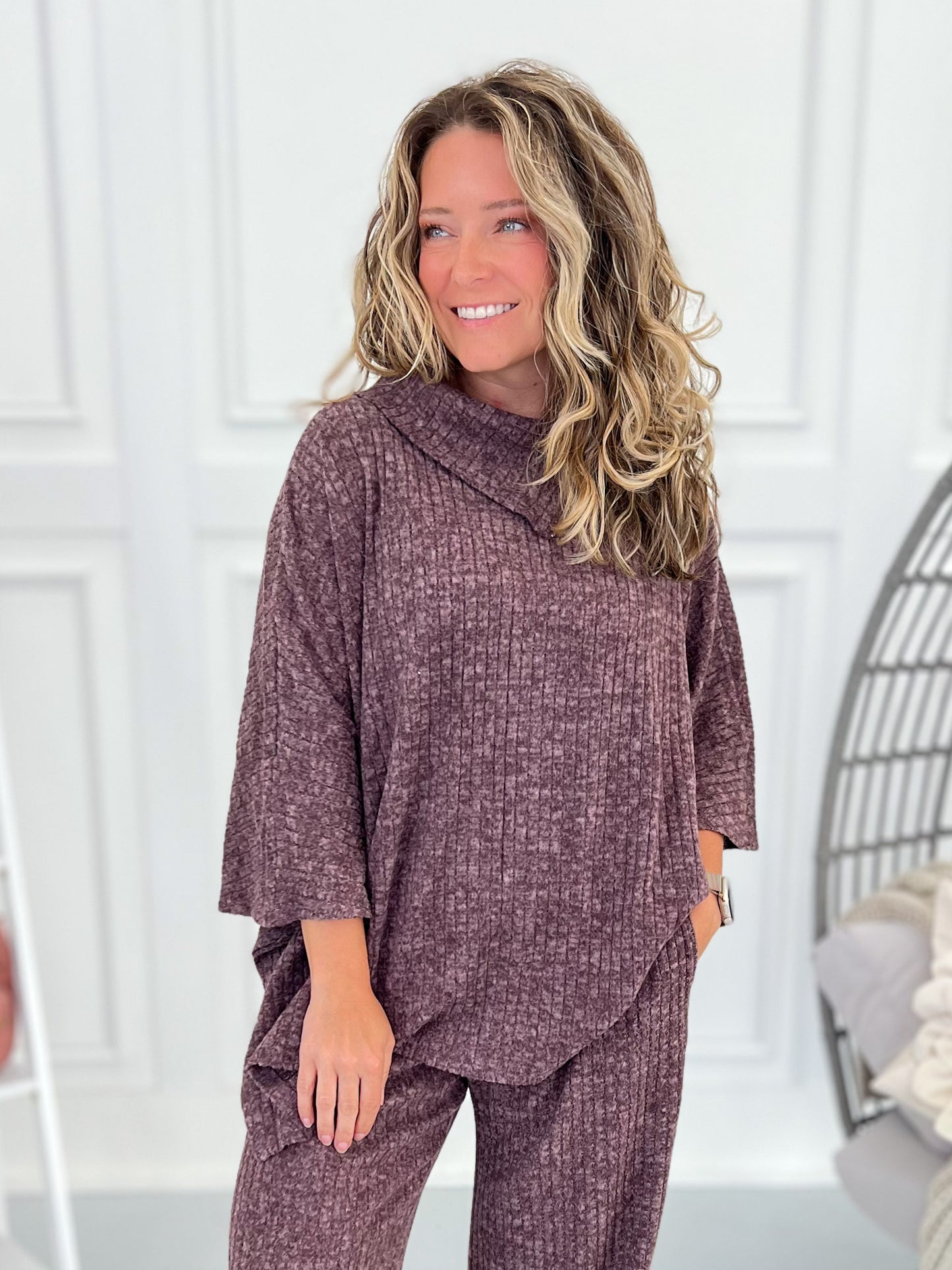 Can't Miss Out Cashmere Brushed Matching Set