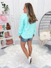 Beach Bum Ribbed Sweatshirt