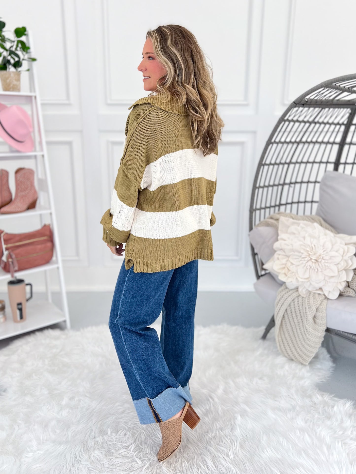 Makes Most Sense Knit Pullover