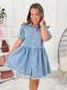 With A View Denim Dress