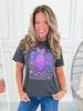 Iridescent Ghost Halloween Graphic Tee