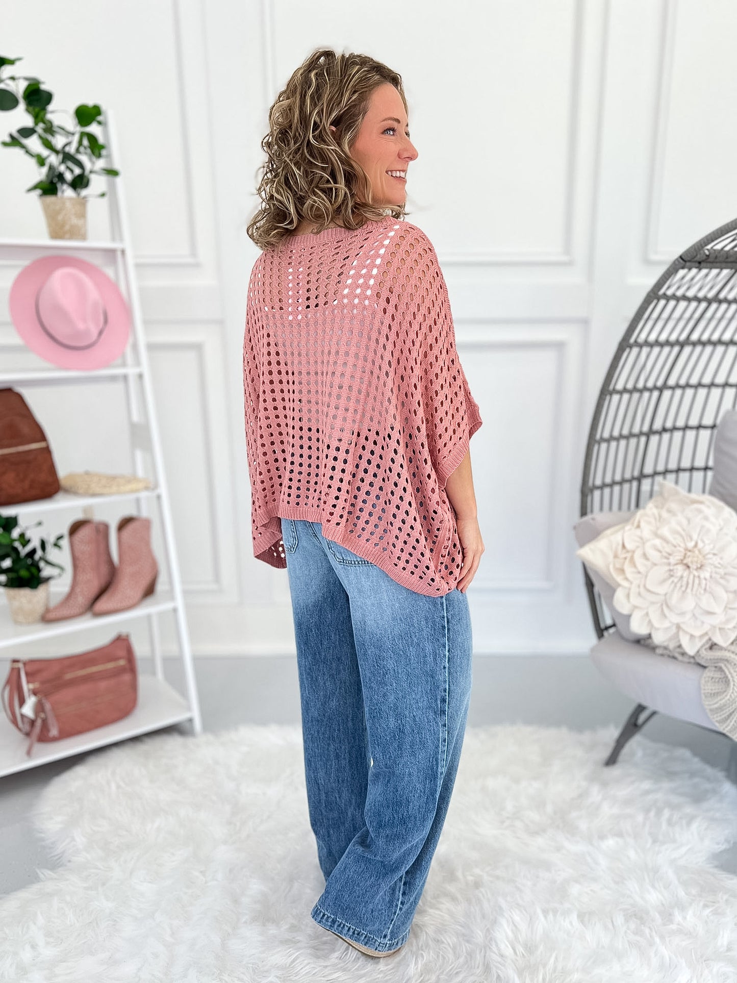 Seeking Sun Crochet Top