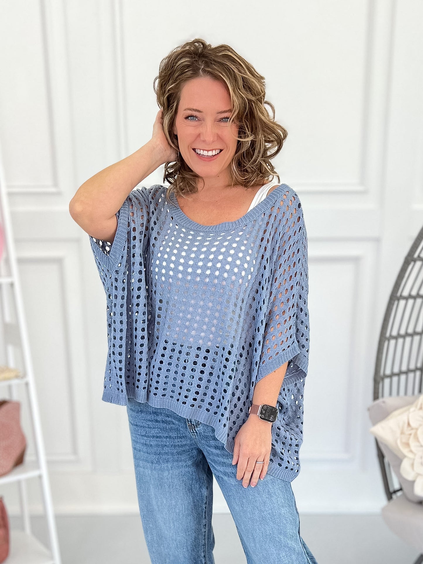 Seeking Sun Crochet Top